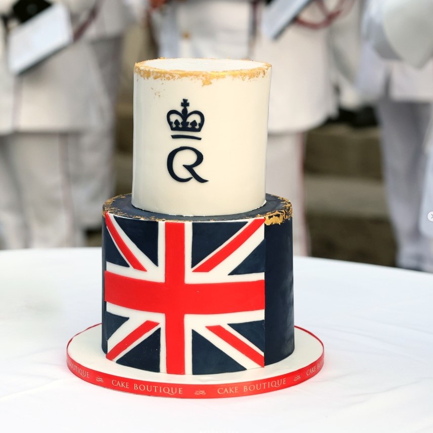 Birthday cake for King Charles III
